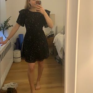 Sugar Lips Star Print Dress Sz S